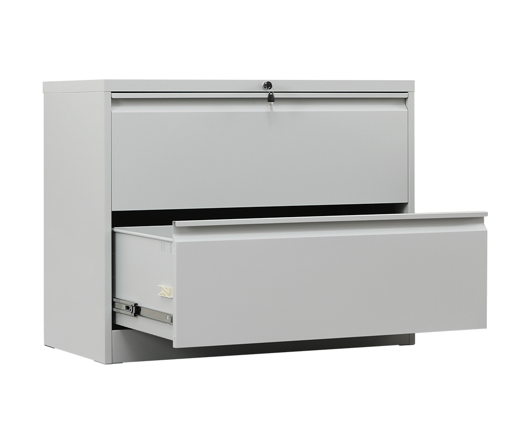2 Drawer File Cabinet with Large Capacity Storage Space - IGO